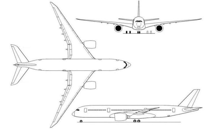 AIRBUS A-350-1000 XWB AIRBUS A-350-1000 XWB Prestige AIRBUS ACJ-350-1000 A35K 3D view