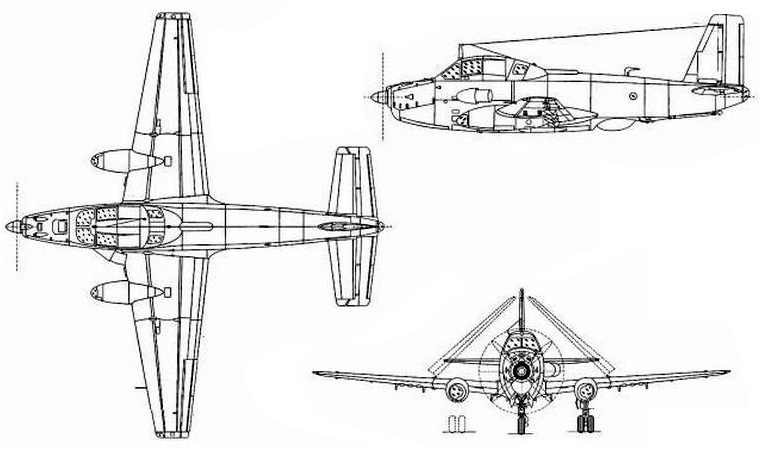 BREGUET 1050 Alize ALIZ 3D view