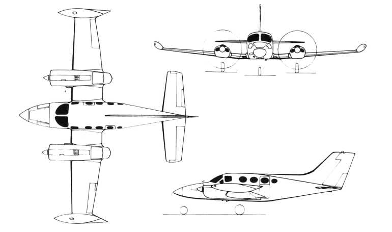 ADVANCED AIRCRAFT Regent 1500 CESSNA 421 (turbine) RILEY Turbine Eagle 421 RILEY Turbine Rocket 421 C21T 3D view