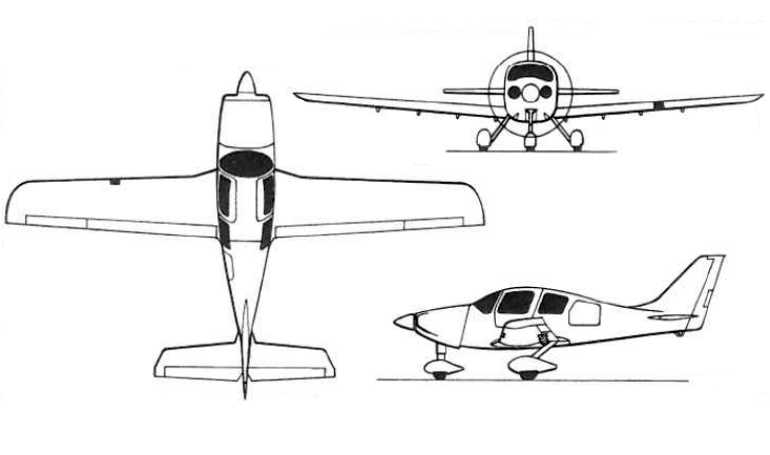 CESSNA 350 CESSNA LC-42 CESSNA LC-42 Corvalis CESSNA 350 Corvalis COLUMBIA LC-42 Columbia 350 LANCAIR LC-40 Columbia 300 LANCAIR LC-42 Columbia 350 COL3 3D view