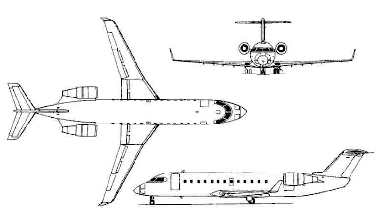 CANADAIR CL-600 Challenger 800 CANADAIR CL-600 Challenger 850 CANADAIR CL-600 Corporate Jetliner CANADAIR CL-600 Regional Jet CRJ-200 CANADAIR CL-600 Regional Jet CRJ-440 CANADAIR CL-600 Regional Jet RJ-200 CANADAIR CL-600 Special Edition CRJ2 3D view