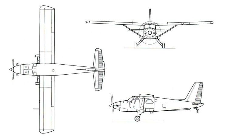 DE HAVILLAND CANADA DHC-2 Mk3 Turbo Beaver DH2T 3D view