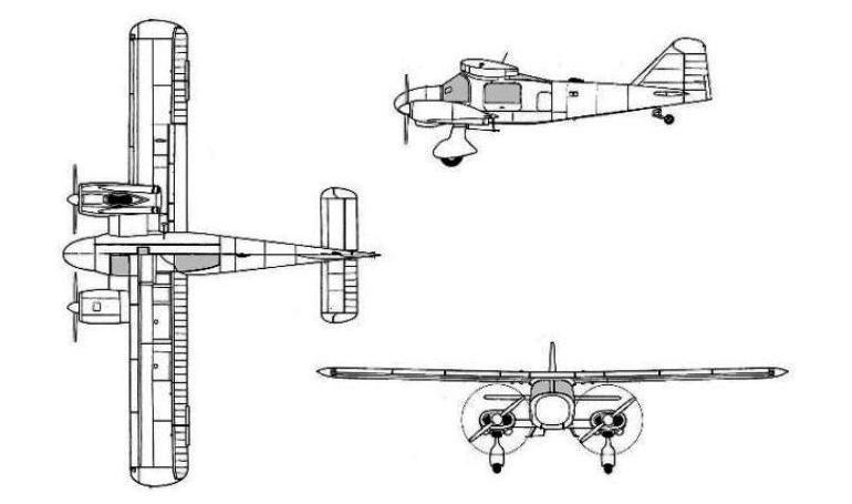 DORNIER Do-28A DORNIER Do-28B DORNIER Do-28B Agur DO28 3D view