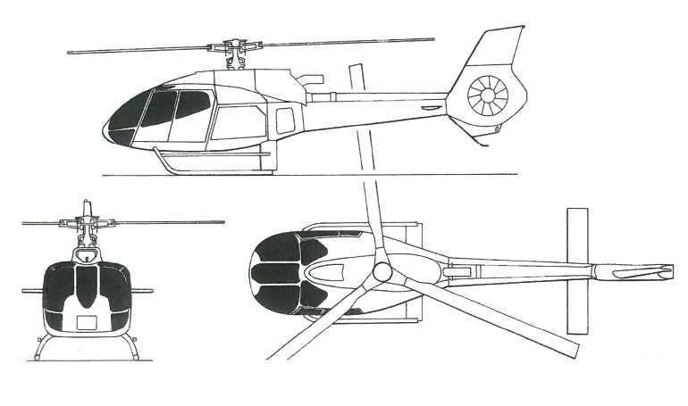 AIRBUS HELICOPTERS EC-130 AIRBUS HELICOPTERS H-130 EUROCOPTER EC-130 EUROCOPTER EC-130 Stylence EC30 3D view