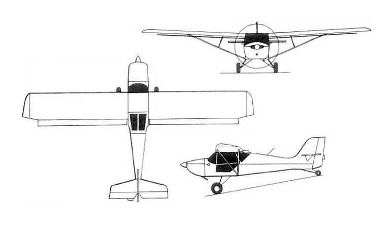 AEROPRO Eurofox AEROTREK A-220 AEROTREK A-240 EFOX 3D view