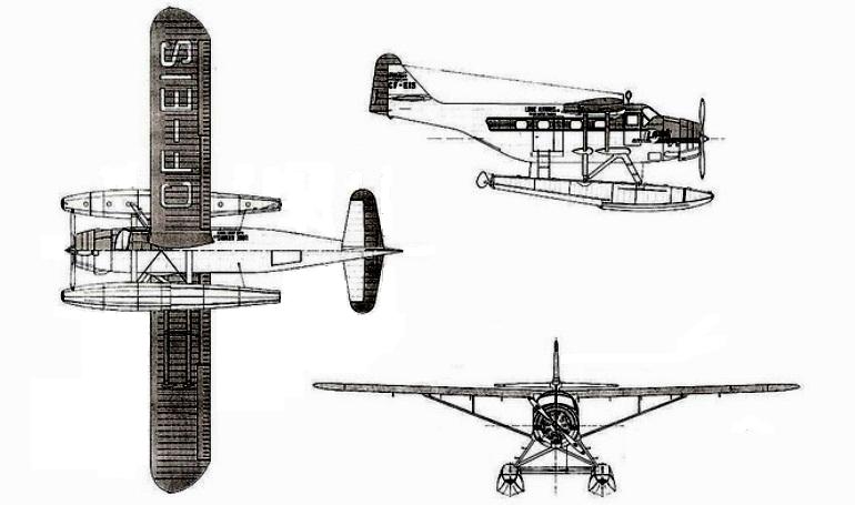 FAIRCHILD (2) F-11 Husky FA11 3D view