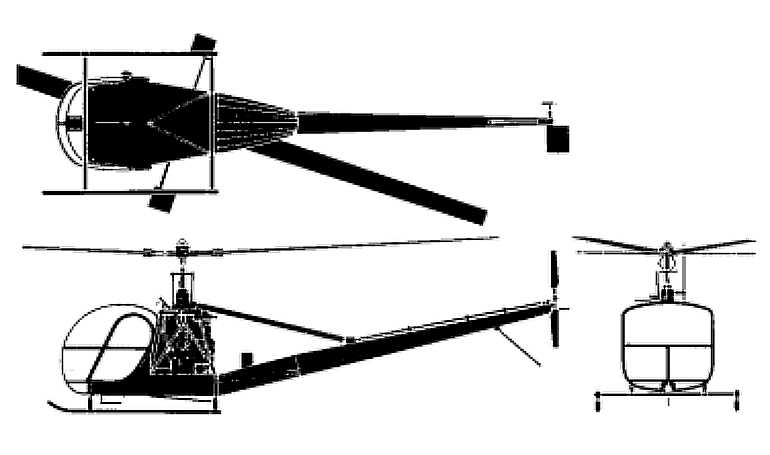 HILLER UH-12E3T HILLER UH-12E4T HILLER UH-12ET SOLOY Hiller UH-12 H12T 3D view