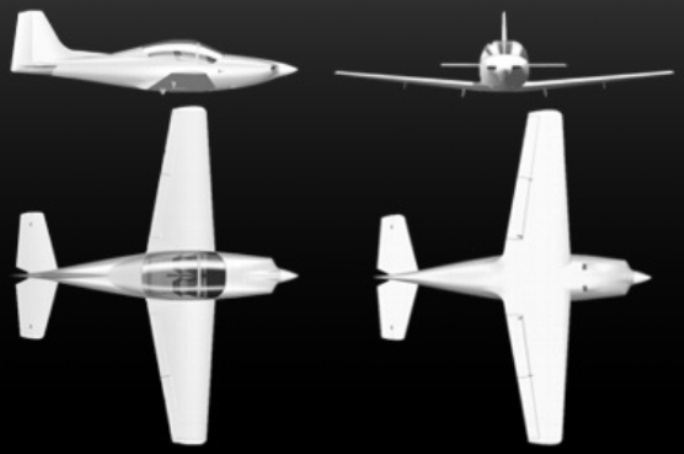FALCOMPOSITE LN-27 Furio LN27 3D view