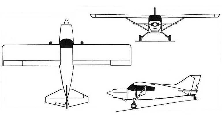 MAULE M-8 M8 3D view