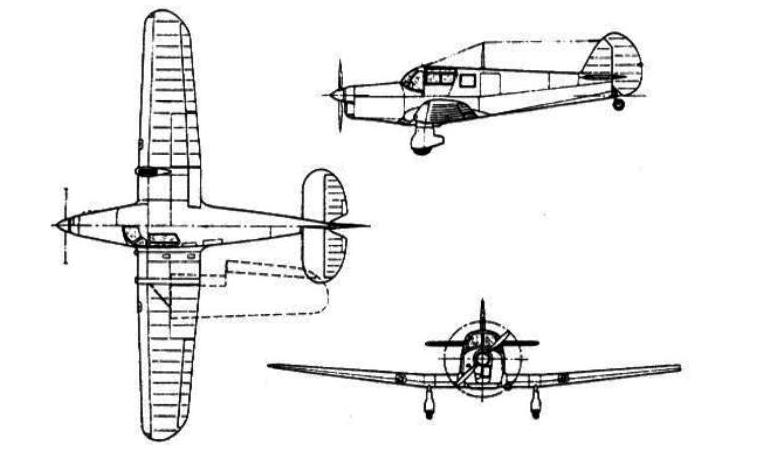 PERCIVAL P-28 Proctor PERCIVAL P-30 Proctor PERCIVAL P-31 Proctor PERCIVAL P-34 Proctor PERCIVAL P-44 Proctor PROC 3D view