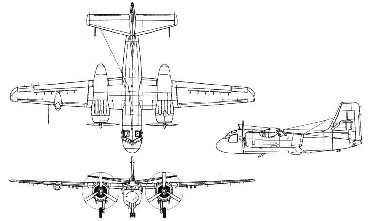 CONAIR Firecat DE HAVILLAND CANADA CS2F Tracker DE HAVILLAND CANADA S-2 Tracker GRUMMAN G-89 Tracker GRUMMAN P-16 Tracker GRUMMAN S-2 Tracker GRUMMAN S2F Tracker S2P 3D view