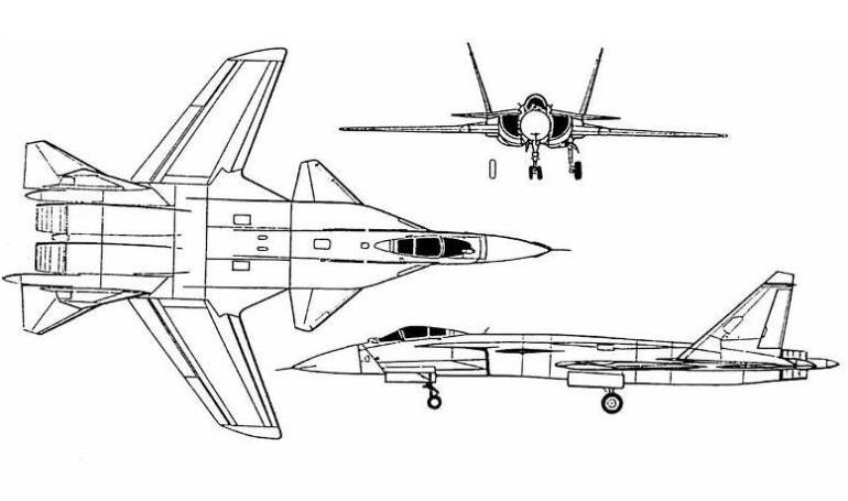 SUKHOI S-37 Berkut SUKHOI Su-47 Berkut S37 3D view
