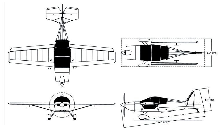 RANS S-10 Sakota SAKO 3D view
