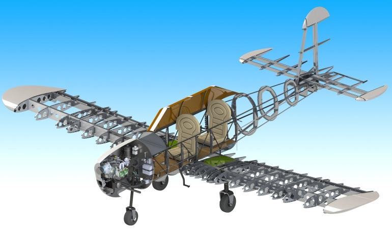 SAM AIRCRAFT Sam SAM 3D view