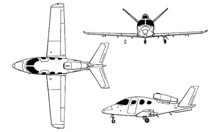 CIRRUS SJ-X Vision CIRRUS SF-50 Vision SF50 3D view