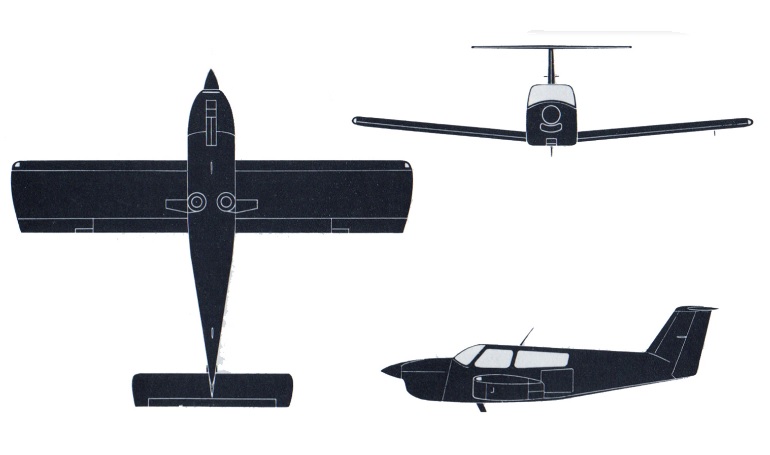 ANDERSON-GREENWOOD T-250 Aries ANDERSON-GREENWOOD 51 BELLANCA T-250 Aries BELLANCA 51 T250 3D view