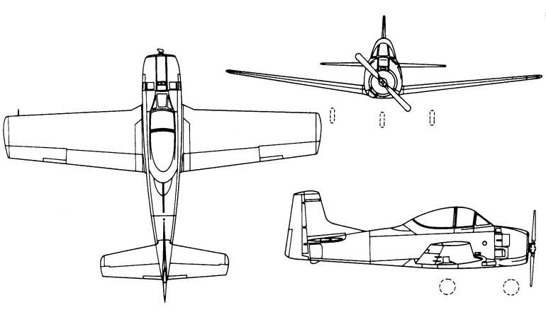 HAMILTON T-28 Nomair NORTH AMERICAN AT-28 Trojan NORTH AMERICAN T-28 Trojan PACAERO T-28 Nomad PACIFIC AIRMOTIVE T-28 Nomad SUD T-28 Fennec T28 3D view