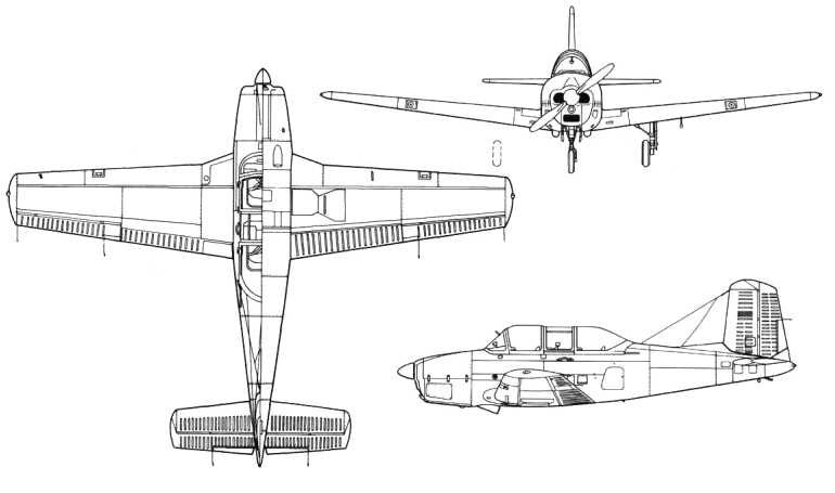BEECH 45 Mentor BEECH T-34A Mentor BEECH T-34B Mentor CCF T-34 Mentor DINFIA T-34 Mentor FUJI KM-2B Mentor FUJI T-3 Mentor FUJI T-34 Mentor T34P 3D view