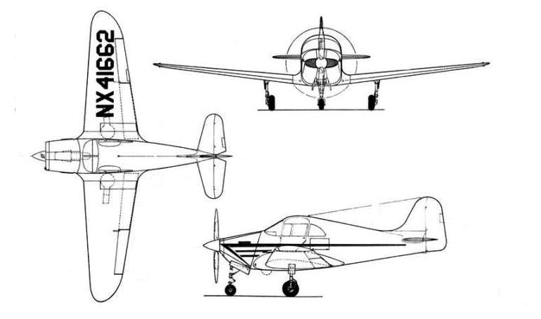 AMC Texas Bullet 205 TB05 3D view