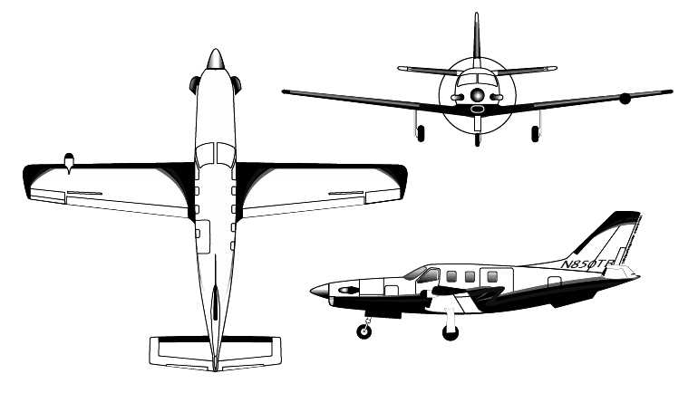 SOCATA TBM-850 SOCATA TBM-700N (TBM-850) TBM8 3D view