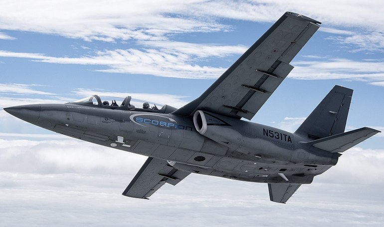 CESSNA E530 Scorpion TEXTRON AIRLAND E530 Scorpion E530 aircraft photograph
