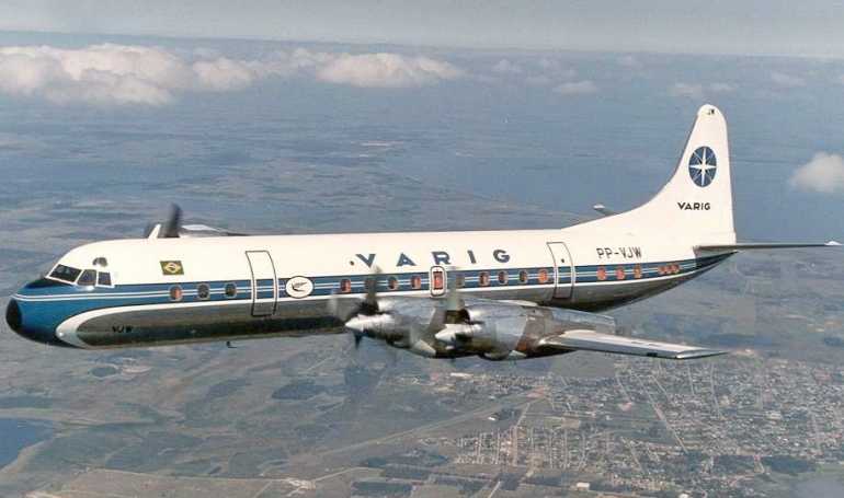 LOCKHEED L-188 Electra L188 aircraft photograph