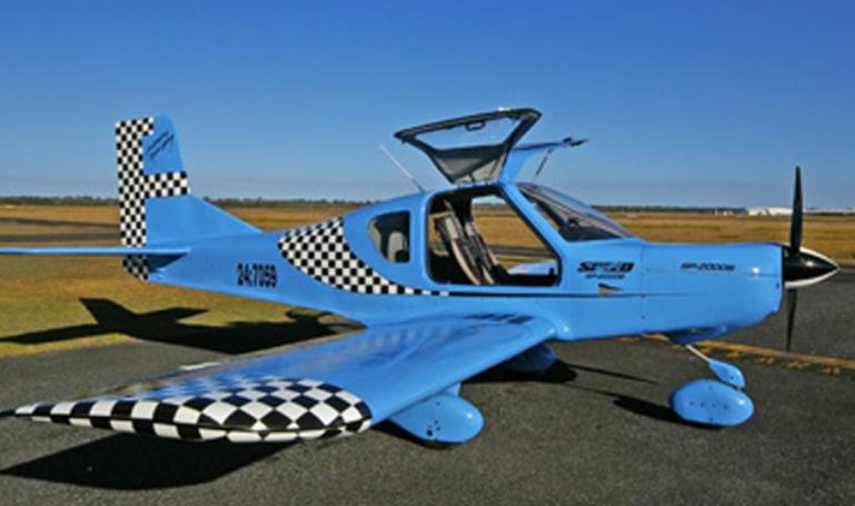 HOWARD HUGHES Australian LightWing Speed SP-2000 LW20 aircraft photograph