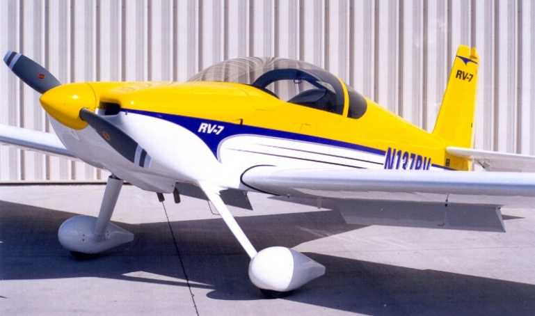 VAN'S RV-7 RV7 aircraft photograph