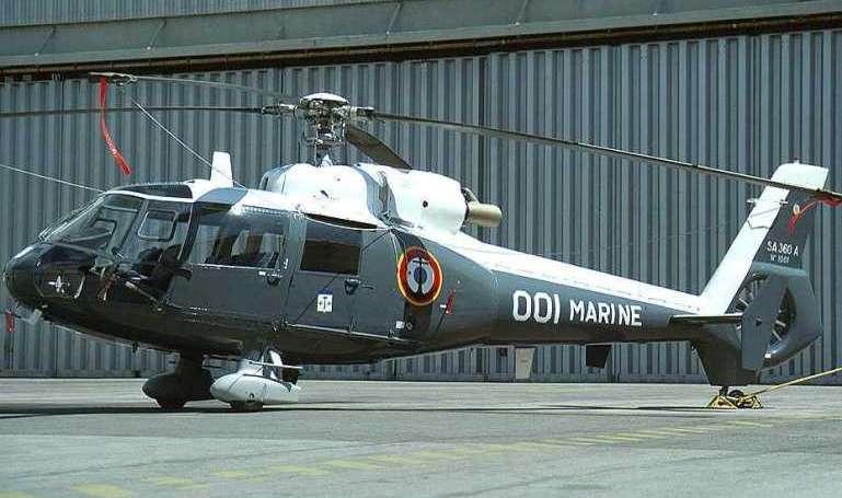 AEROSPATIALE SA-360 Dauphin AEROSPATIALE SA-361 Dauphin S360 aircraft photograph